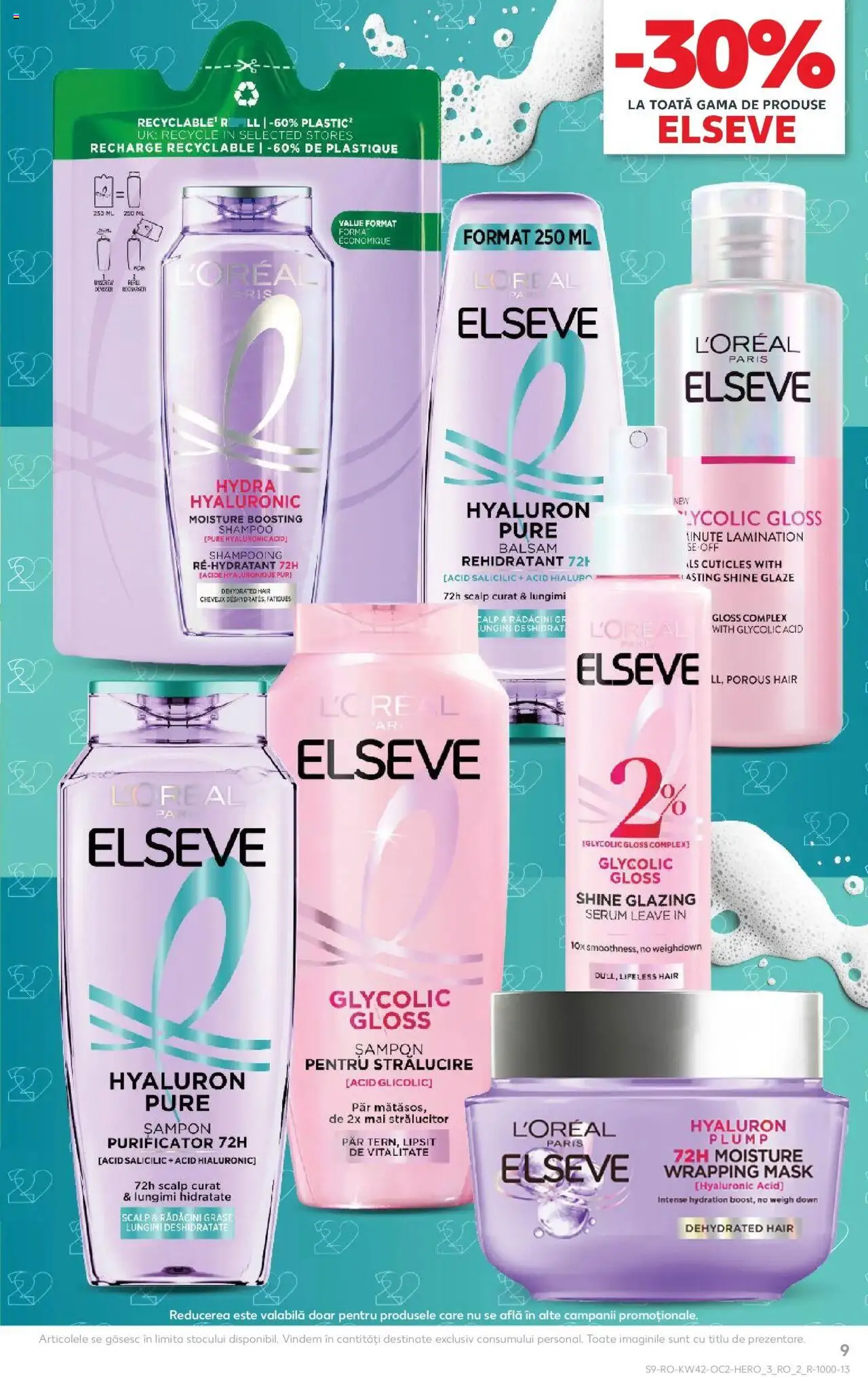 Noul catalog Kaufland – valabil de la 15.10.2025 | Pagină: 9 | Produse: Serum, Șampon, Balsam