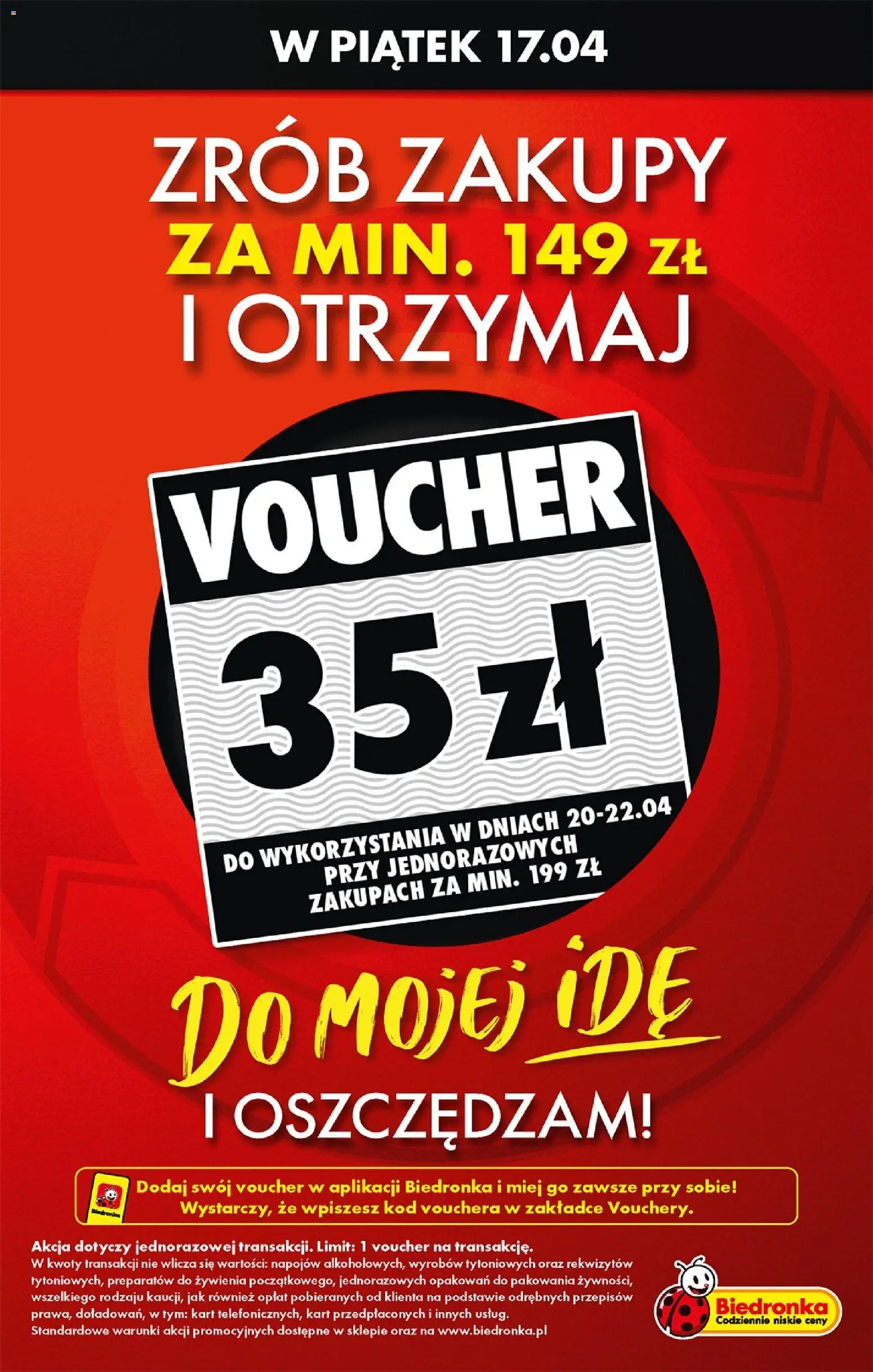 Biedronka gazetka - Tani weekend od 17.04.2026 | Strona: 3