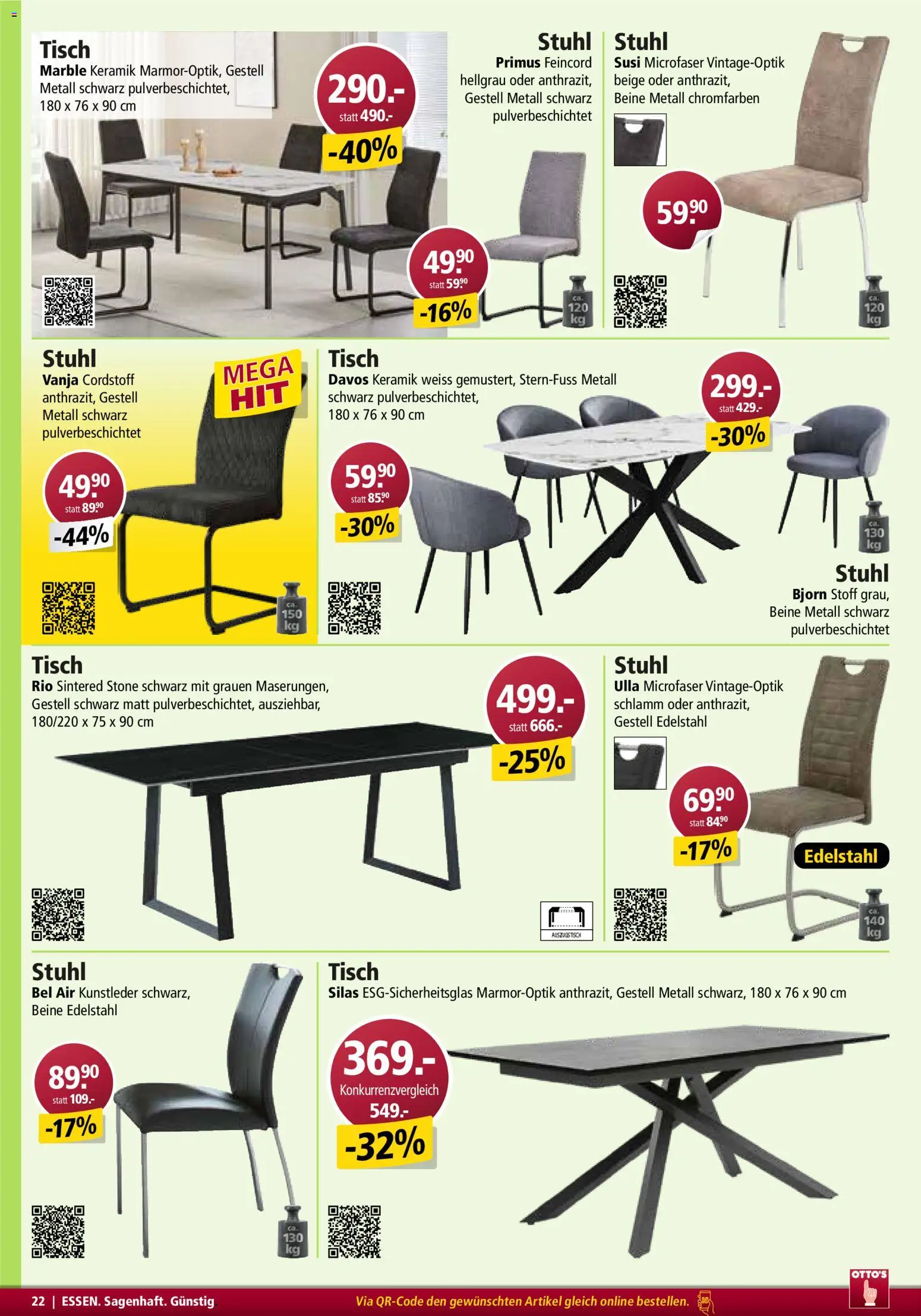 Otto's Aktionen Möbelflyer – gültig ab 01.11.2025 | Seite: 22