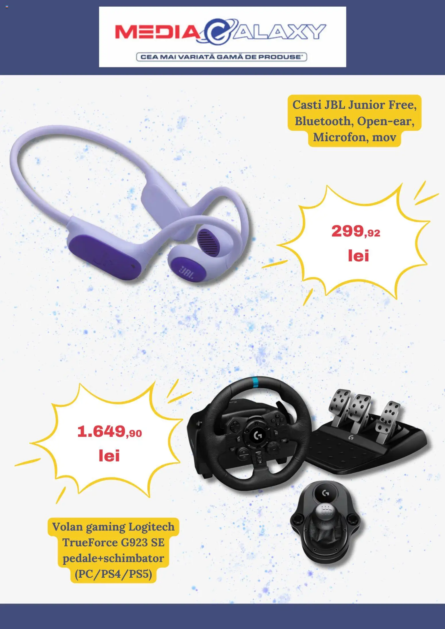 Noul catalog Media Galaxy – valabil de la 16.04.2026 | Pagină: 2 | Produse: Căști