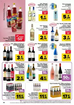 Carrefour folleto │ válido desde el 09.06.2025 | Página: 44 | Productos: Vino, Té, Caja