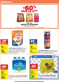 Carrefour - Prévisualisation de Carrefour catalogue semaine 7 valide à partir de 10.02.2026 | Page: 57 | Produits: Eau minérale, Chorizo, Tuile, Huile