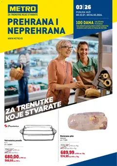 Metro katalog - pregled Metro kataloga - važi od 22.01.2026