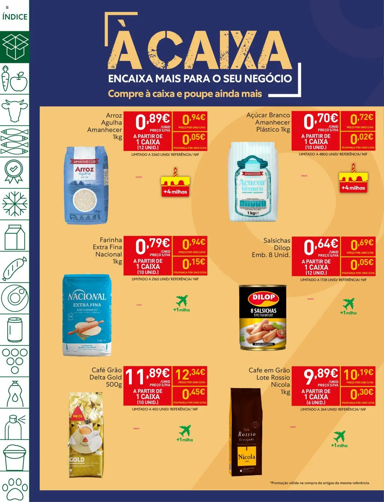 Recheio folheto │ válido de 14.10.2025 | Página: 2 | Produtos: Caixa, Café, Arroz, Açúcar