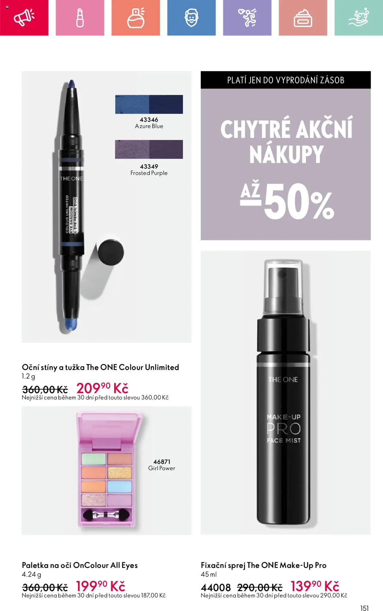 Oriflame katalog č.10/2025 od 06.07.2025 | Strana: 151 | Produkty: Makeup, Make-up, Tužka, Oční stíny