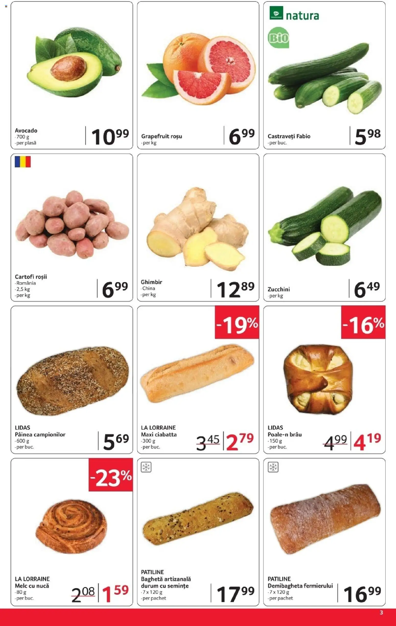 Noul catalog Selgros – valabil de la 23.01.2026 | Pagină: 3 | Produse: Semințe, Roșii, Castraveți, Avocado