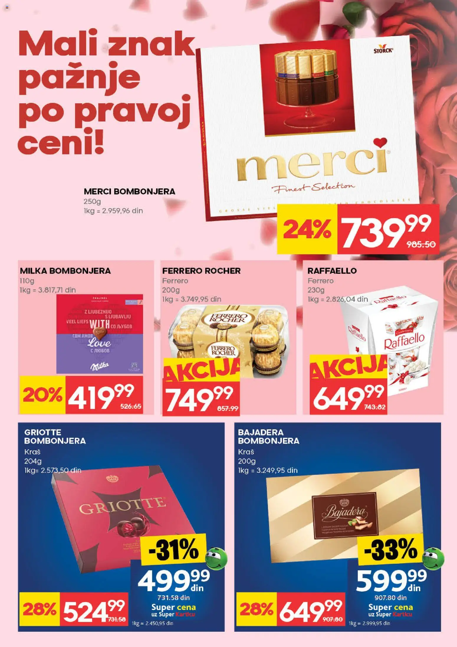 Idea katalog - važi od 12.02.2026 | Strana: 30 | Proizvode: Milka, Raffaello, Bombonjera, Ferrero