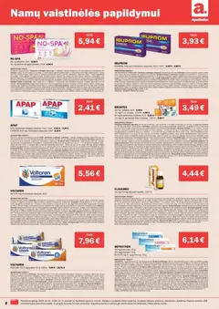 Apotheka leidinys galioja nuo 01.12.2025 | Puslapis: 2 | Prekių: Alus