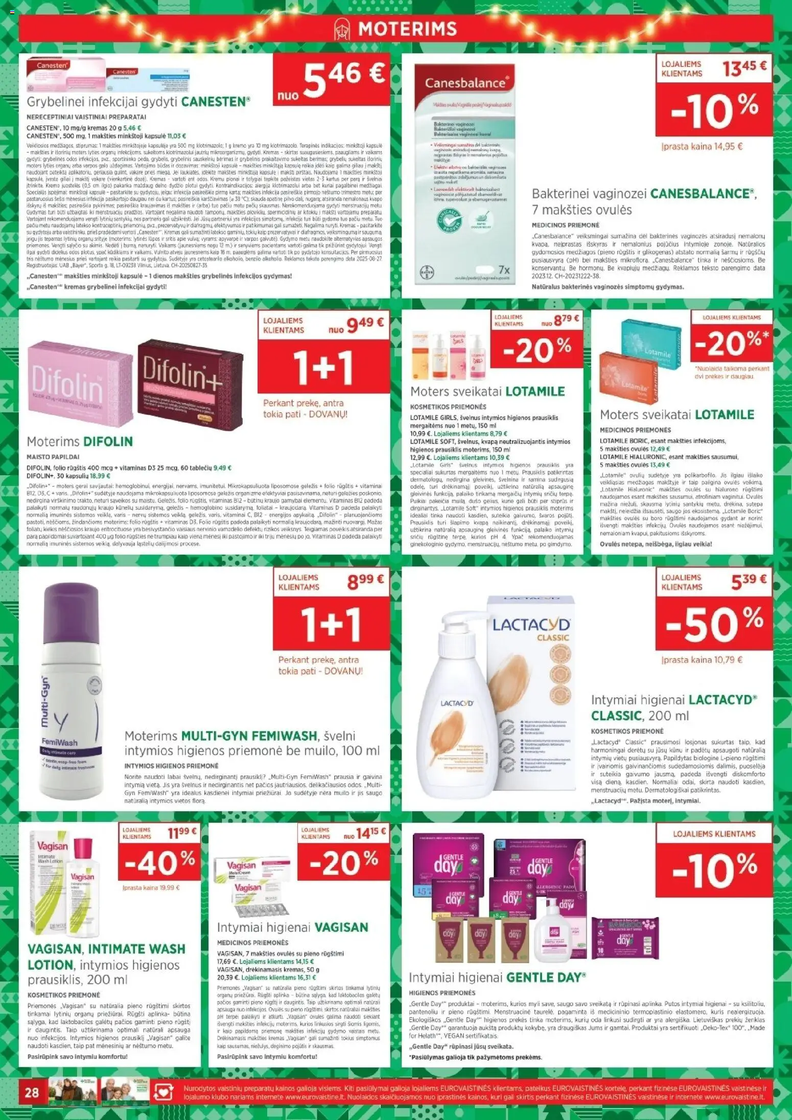 EUROVAISTINĖ akcijos nuo 01.12.2025 | Puslapis: 28