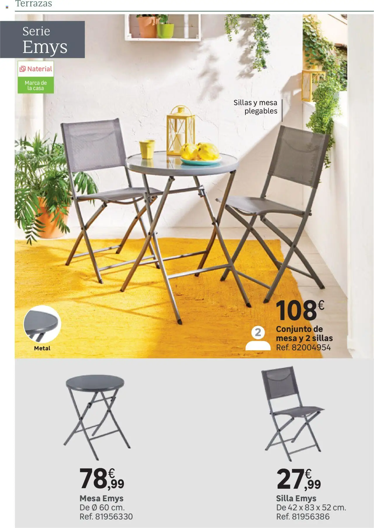 Leroy Merlin catálogo │ válido desde el 25.03.2025 | Página: 7 | Productos: Mesa, Silla