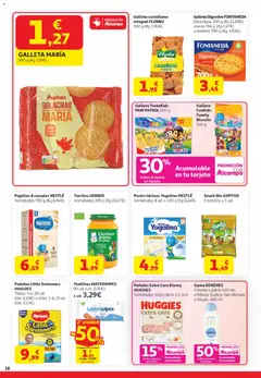 Vista previa Alcampo Canarias válido desde el 21.04.2026 | Página: 18 | Productos: Colonia, Ψηφιακή κάμερα, Jabón, Té