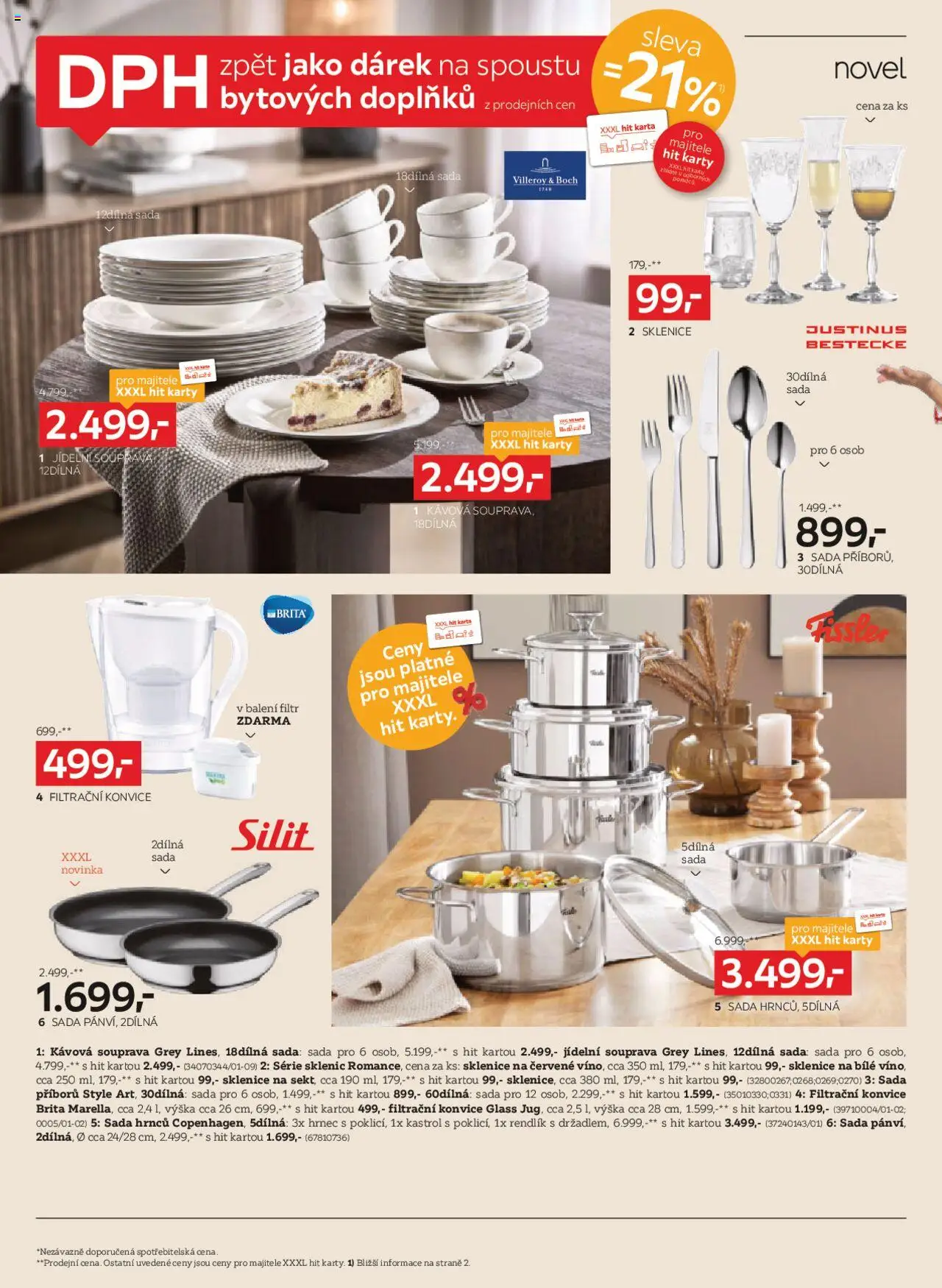 XXXLutz leták od 06.10.2025 | Strana: 14 | Produkty: Brita, Konvice, Karty, Sklenice