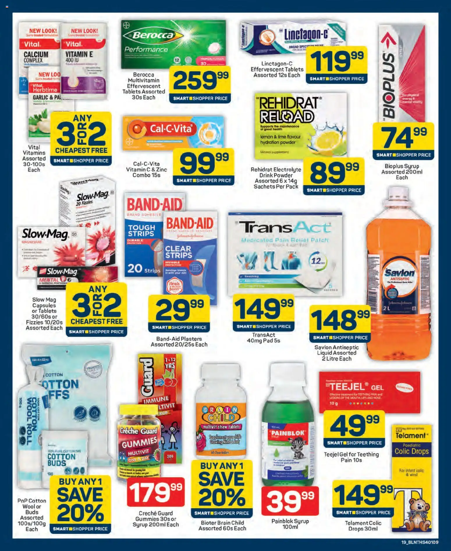 New Pick n Pay catalogue – valid from 25.03.2026 | Page: 19 | Products: Adhesive, Syrup, Garlic, Lime