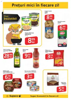 Catalog Supeco – valabil de la 07.08.2025 | Pagină: 12 | Produse: Mici, Măsline, Roșii, Salată