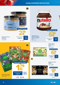 MAXIMA leidinys galioja nuo 07.04.2026 | Puslapis: 26 | Prekių: Riešutai, Kremas, Arbata