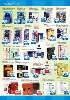 ÁRKLUB Akciós újság - amely érvényes a következő dátumtól: 01.11.2025 | Oldal: 26 | Termékek: Micellás víz, Maszk, Testápoló, Kézkrém