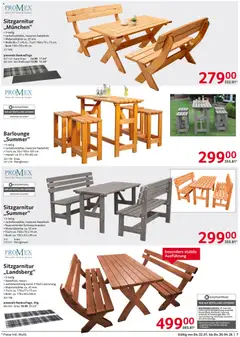 Selgros Außengastronomie ab 22.01.2026 gültig | Seite: 7 | Produkte: Sitzgarnitur, Hocker, Tisch