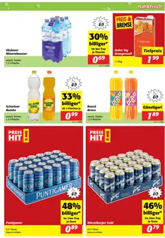 Nah und Frisch Flugblatt ab 02.01.2026 gültig | Seite: 7 | Produkte: Wasser, Bier