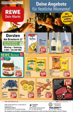 Rewe prospekt Dorsten	 ab 22.12.2025 gültig