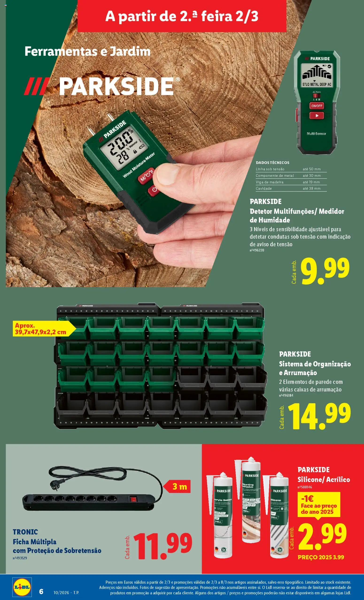 Lidl Novidades │ válido de 02.03.2026 | Página: 6 | Produtos: Ferramentas