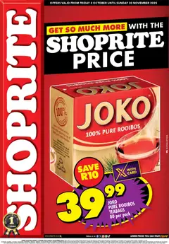 Shoprite specials catalogue – valid from 03.10.2025