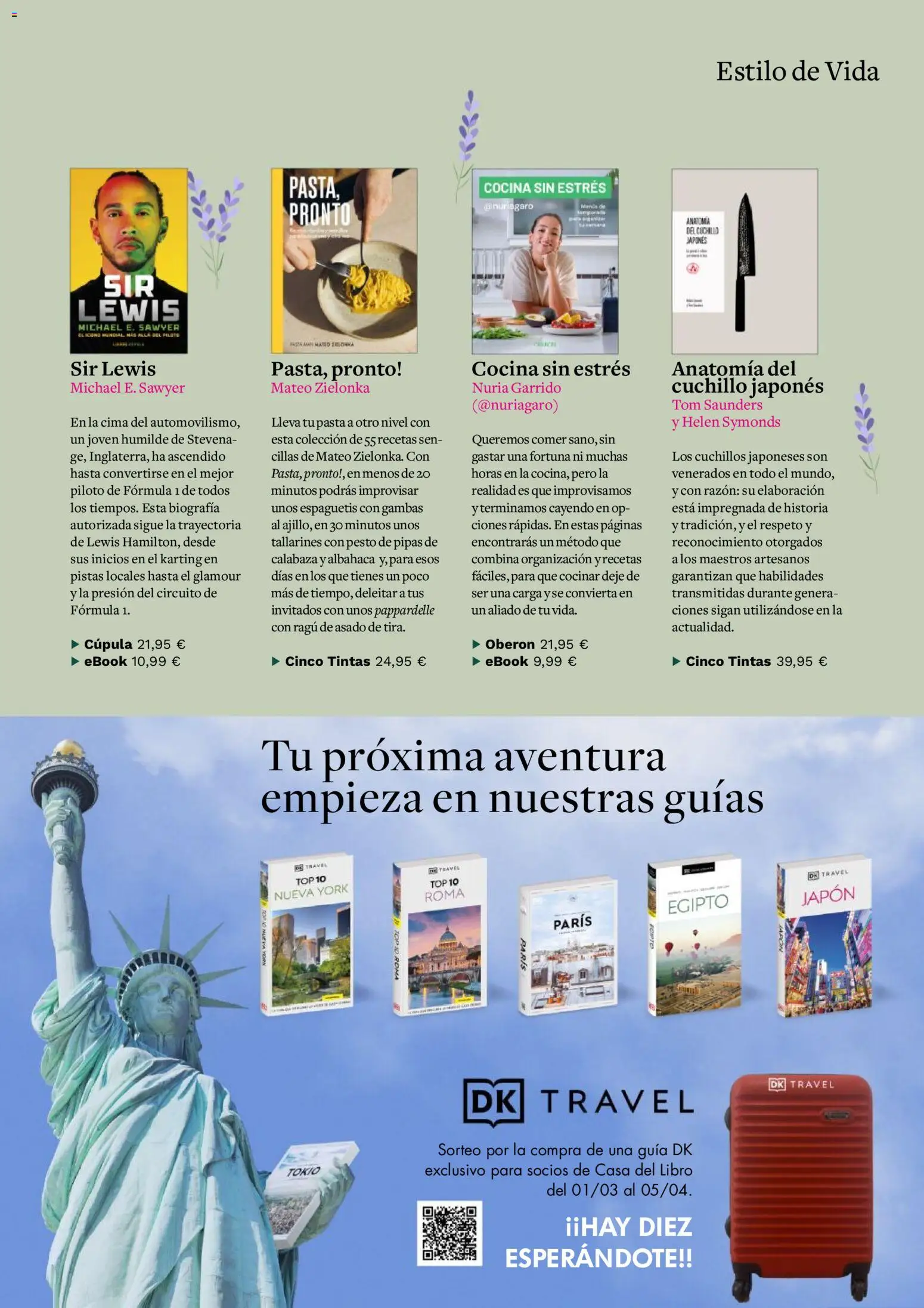 Casa del libro folleto │ válido desde el 02.03.2026 | Página: 13 | Productos: Πράσινο τσάι, Pasta, Cocina