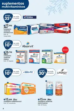 Pré-visualização Pingo Doce - Bem Estar Inverno Lojas válido de 03.02.2026 | Página: 6 | Produtos: Vitamina c, Vitamina d, Gomas