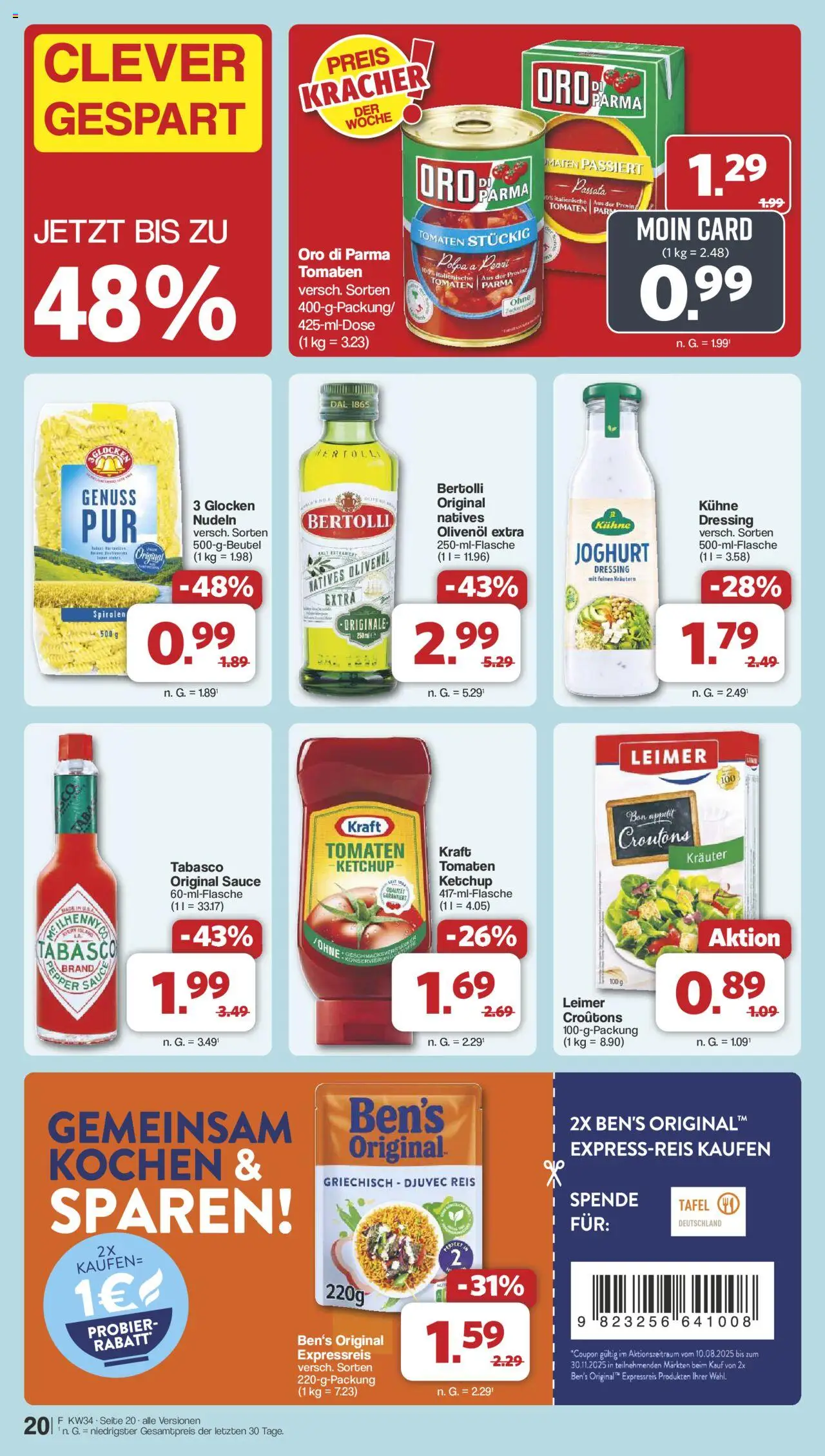 Famila Nordwest Prospekt 	 - gültig ab dem 18.08.2025 | Seite: 23 | Produkte: Joghurt, Zucker, Reis, Ketchup