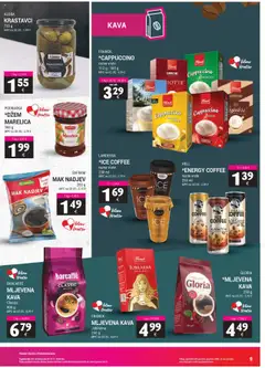 Trgovina Krk katalog | vrijedi od 16.08.2025 | Stranica: 9 | Proizvodi: Mljevena kava, Kava, Krastavci, Cappuccino