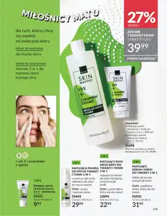 Pogląd oferty "Avon Katalog 12 2025" - ważna od 01.12.2025 | Strona: 145 | Produkty: Toner, Krem, Tonik, Tonik do twarzy