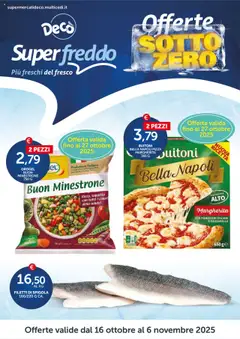 Anteprima del volantino Decò Superfreddo catalogo valido a partire dal 16.10.2025
