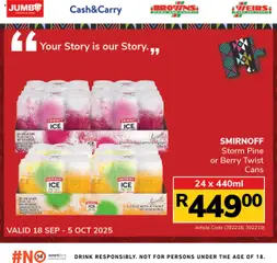 Jumbo specials catalogue – valid from 18.09.2025