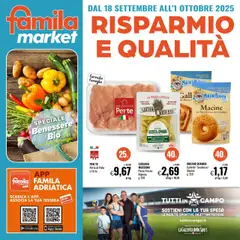 Anteprima del volantino Famila Market catalogo valido a partire dal 18.09.2025