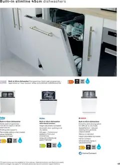 Preview of B&Q - Appliances valid from 16.12.2025 | Page: 63 | Products: Door, Dishwasher