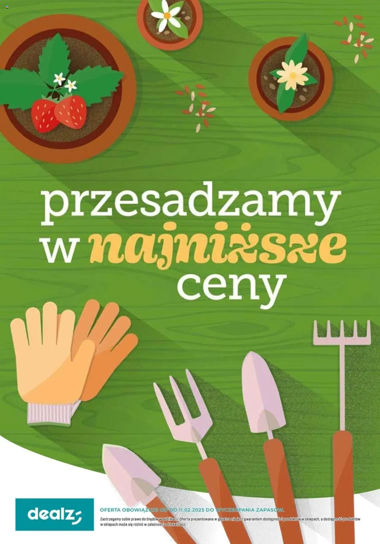 Dealz Gazetka - Przesadzamy w najnizsze ceny od 11.02.2025 | Strona: 1