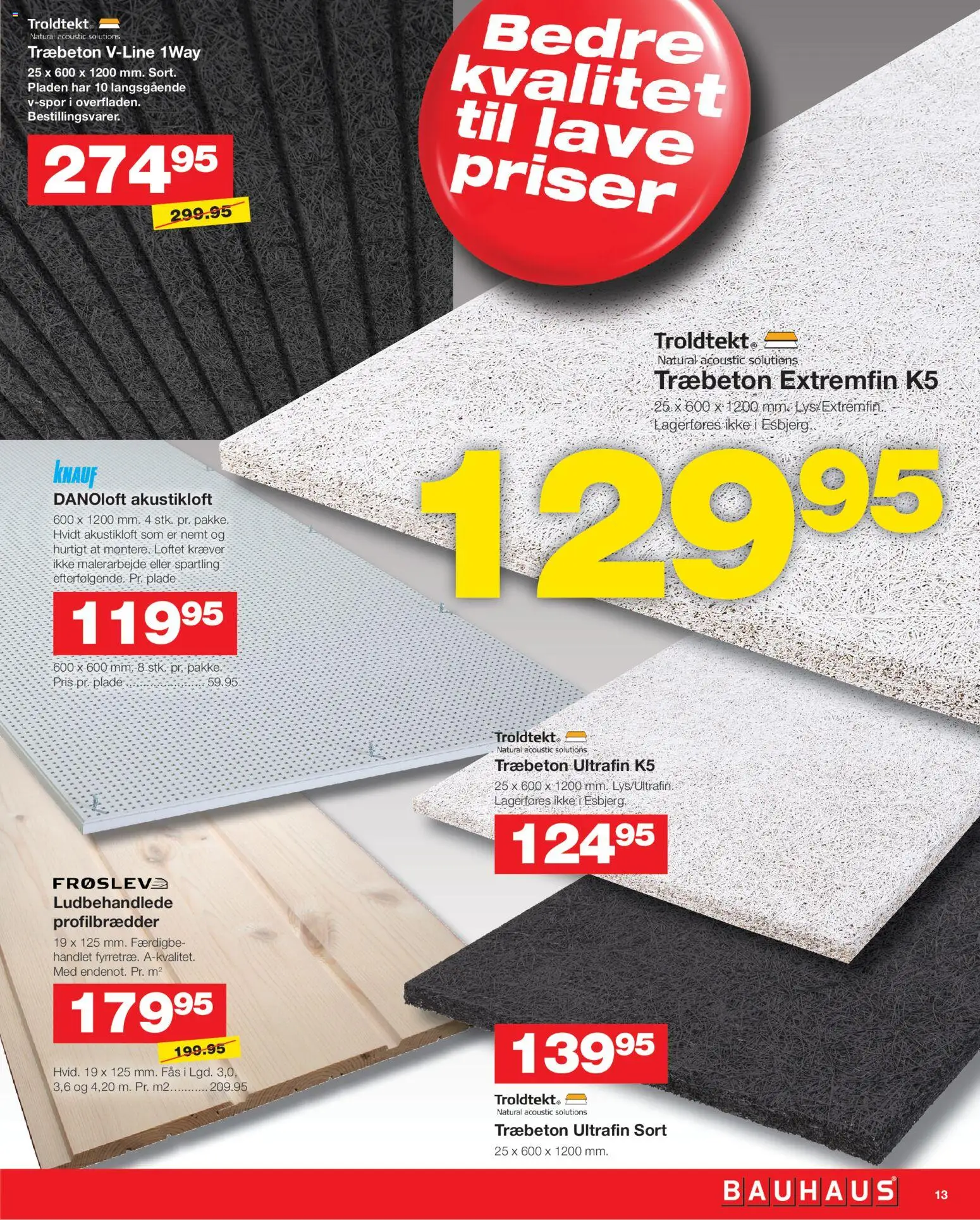Bauhaus tilbudsavis – gyldig fra 31.10.2025 | Side: 13 | Produkter: Søm
