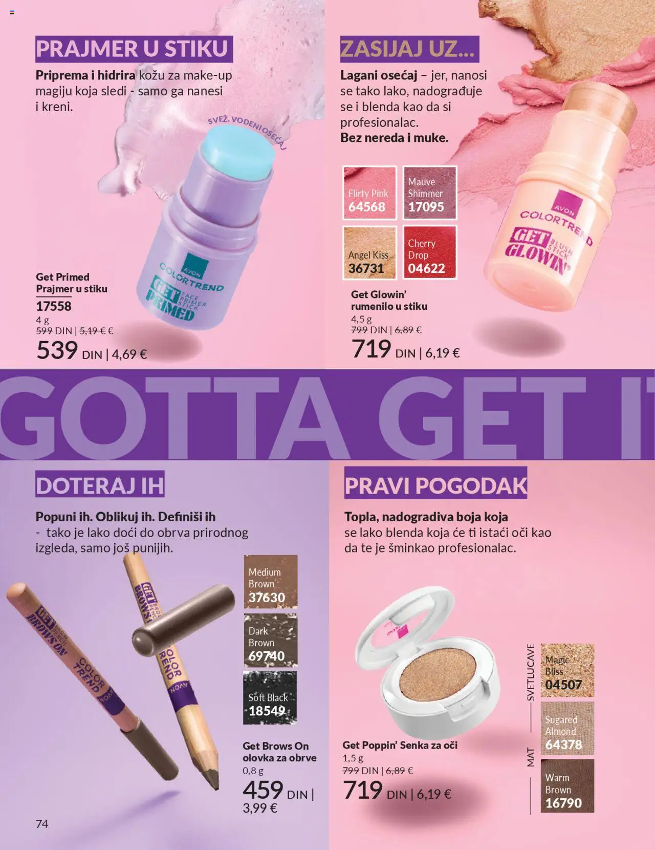 AVON katalog - važi od 01.10.2025 | Strana: 74 | Proizvode: Rumenilo