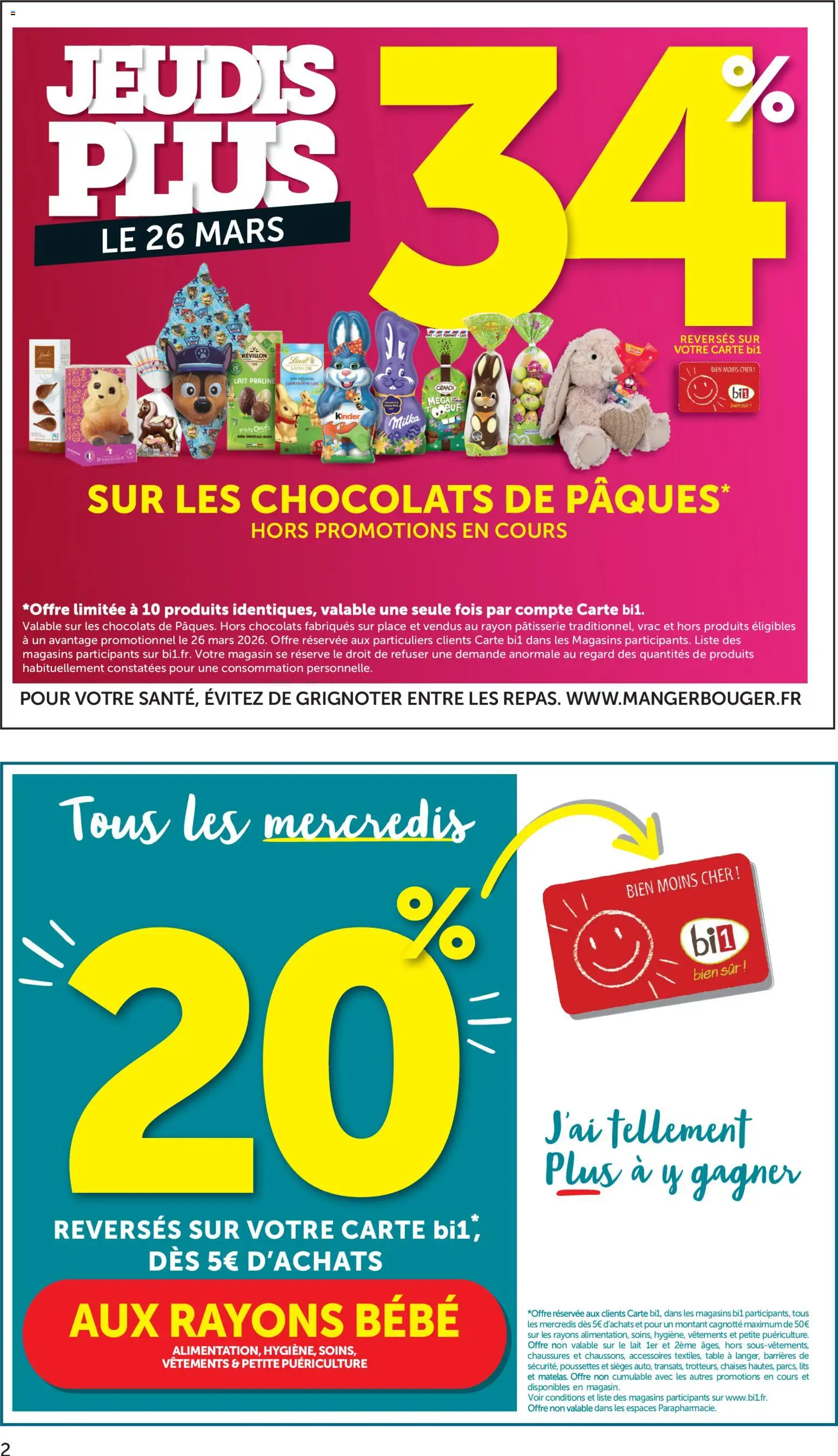 {H1} | Page: 2 | Produits: Table, Lait, Œufs, Chocolat