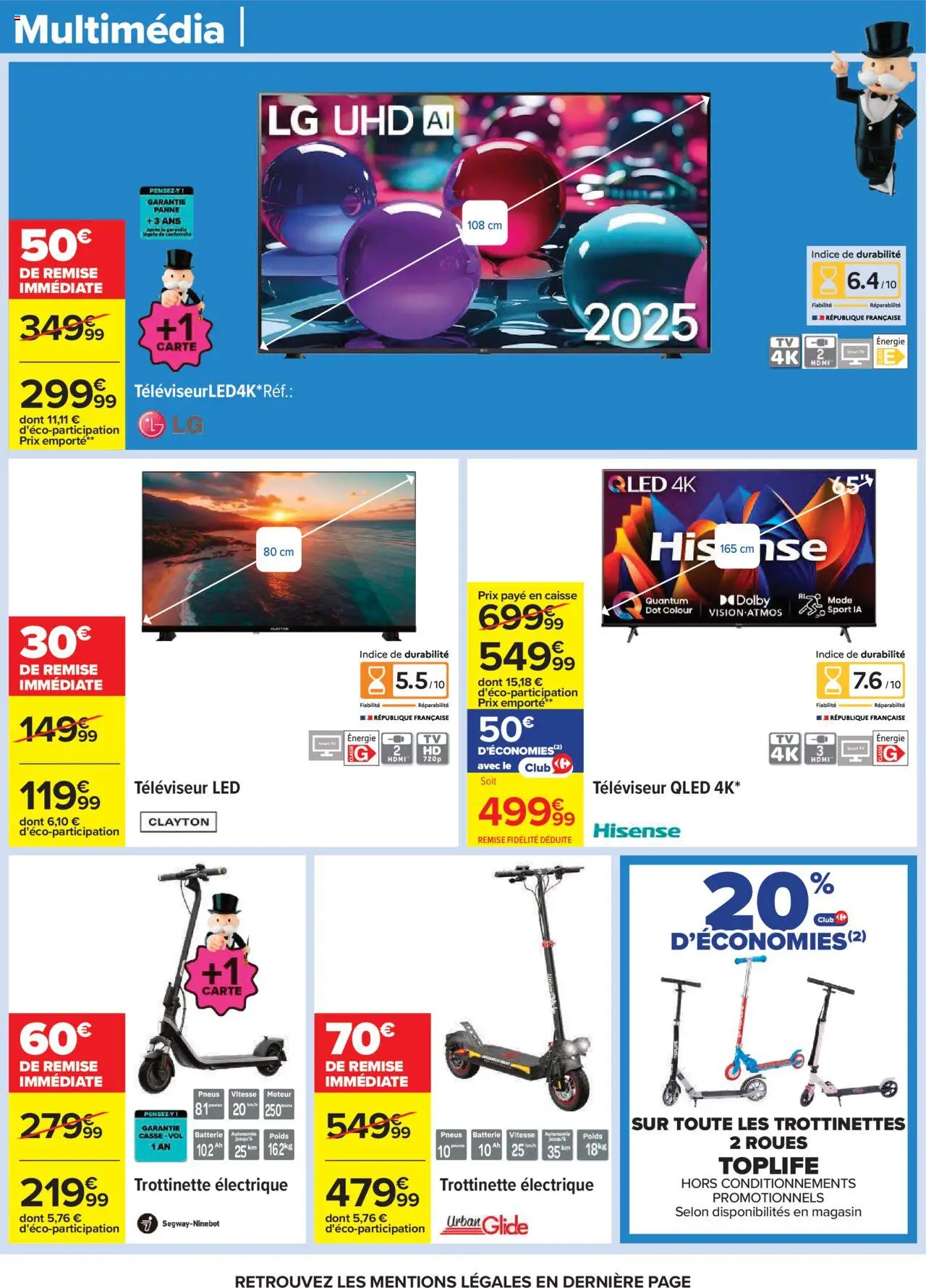  | Page: 71 | Produits: Poids, Televiseur, Batterie, Smart TV