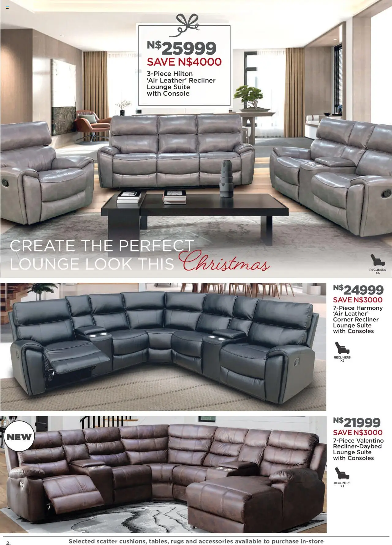 New House and Home catalogue – valid from 20.10.2025 | Page: 2 | Products: Lounge suite