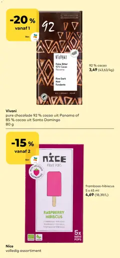 BioPlanet folder - Voorbeeld van een folder van BioPlanet, geldig van 22.04.2026 | Pagina: 12 | Producten: Nice, Fruit, Chocolade