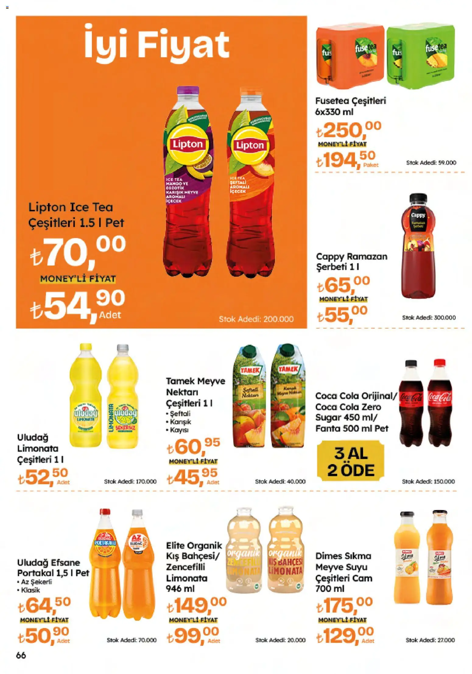 Migros Katalog - 5M Migroskop Dijital - 05.02.2026 tarihinden itibaren geçerlidir | Sayfa: 66 | Ürünler: Meyve, Şeftali, Fanta, Ice tea