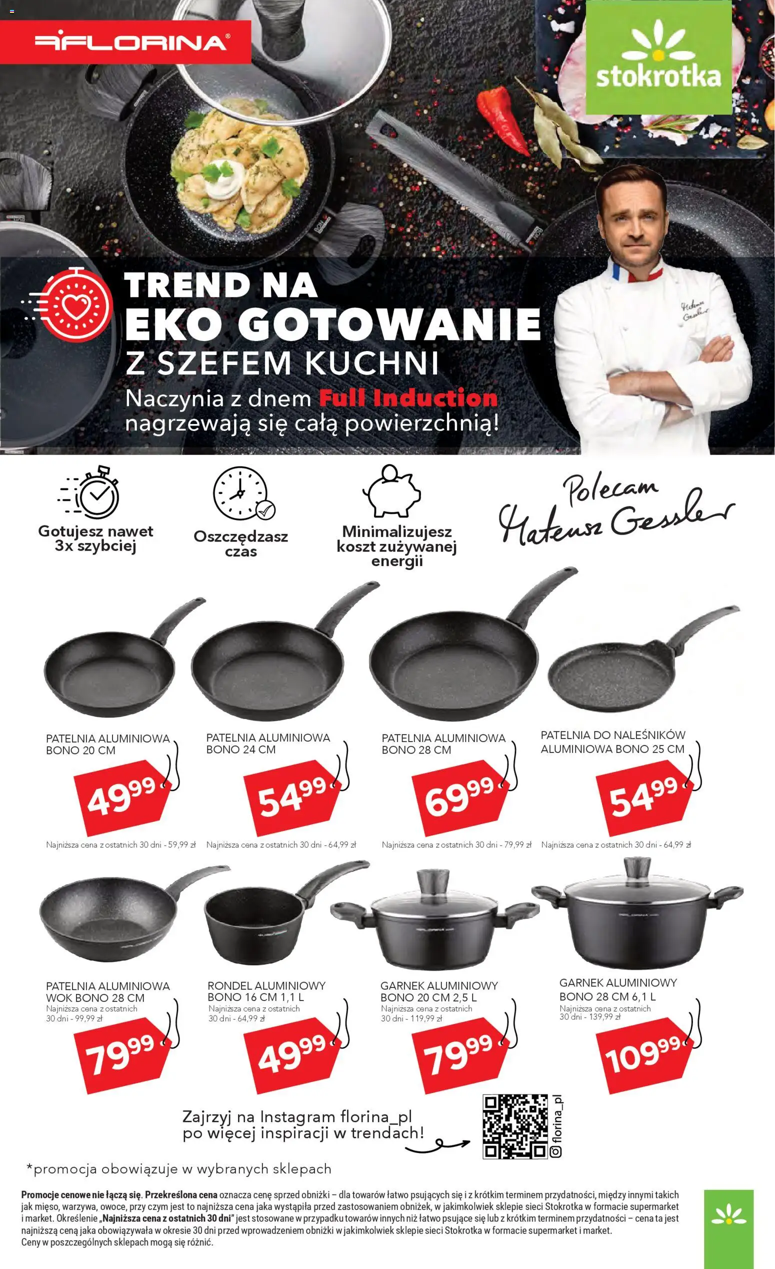 Stokrotka gazetka - Market od 23.04.2026 | Strona: 42 | Produkty: Stokrotka, Garnek, Patelnia