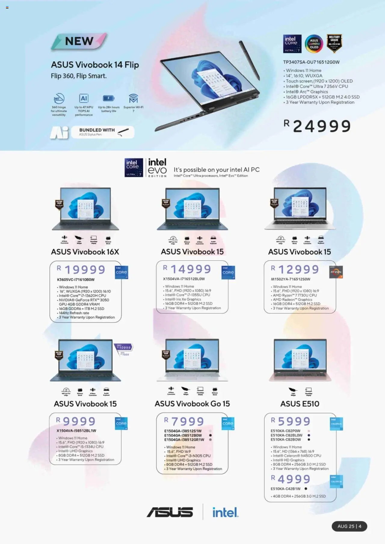 Computer Mania Specials │ valid from 01.08.2025 | Page: 5 | Products: PC, Battery, Pen