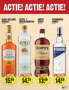 Dirk - Super Dirck 3 - Voorbeeld van een folder van Dirk, geldig van 29.10.2025 | Pagina: 2 | Producten: Granen, Whisky, Ketel, Alcohol