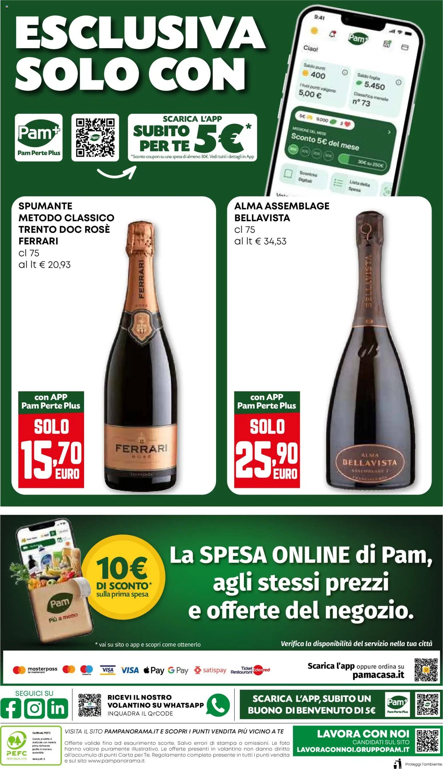 Volantino PAM del 26.02.2026 | Pagina: 24 | Prodotti: Tè, Spumante, Stampa