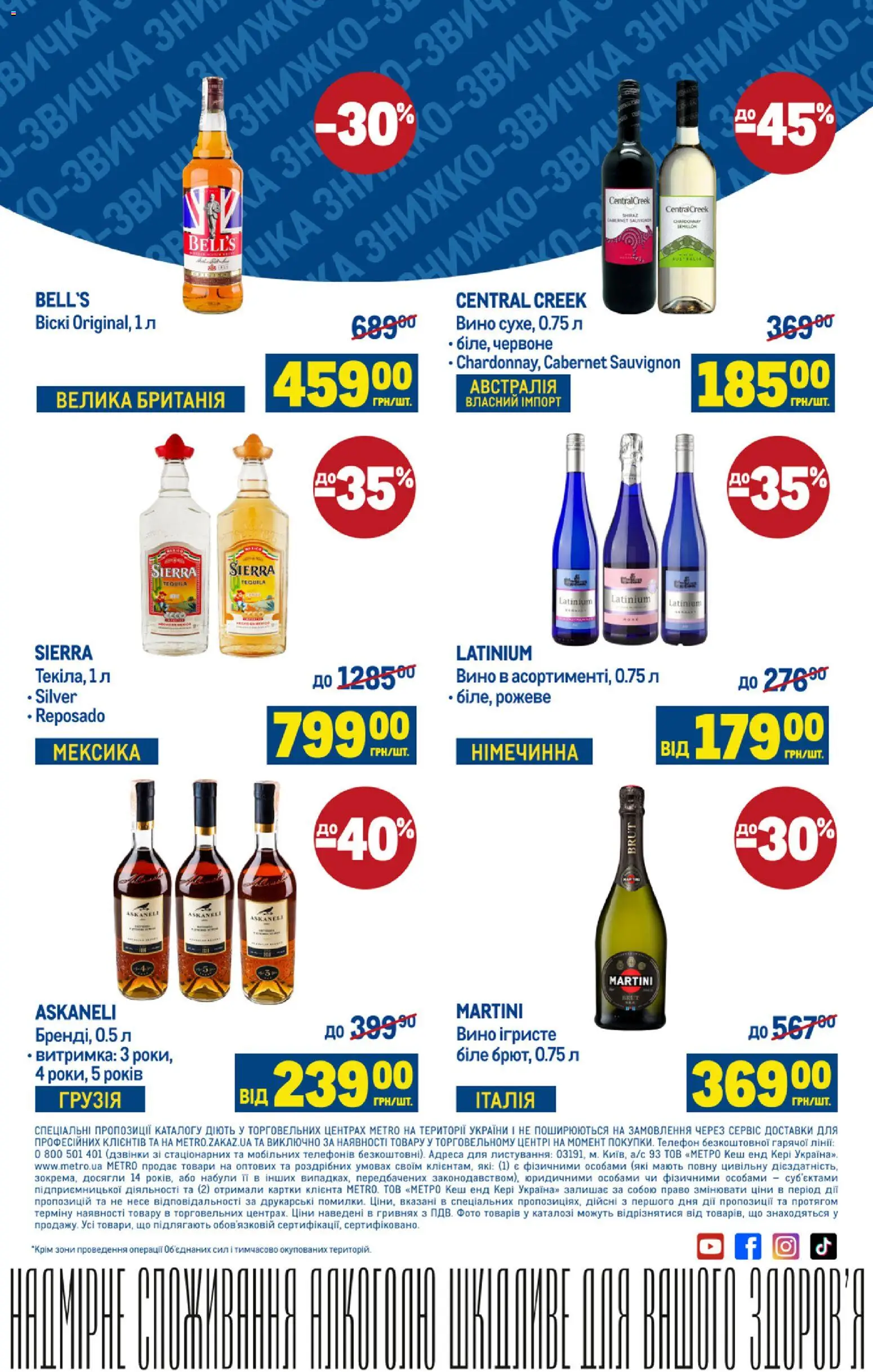 Metro Kаталог - дійснийкції з 06.11.2025 | Сторінка: 14 | Товари: Вино, Телефон