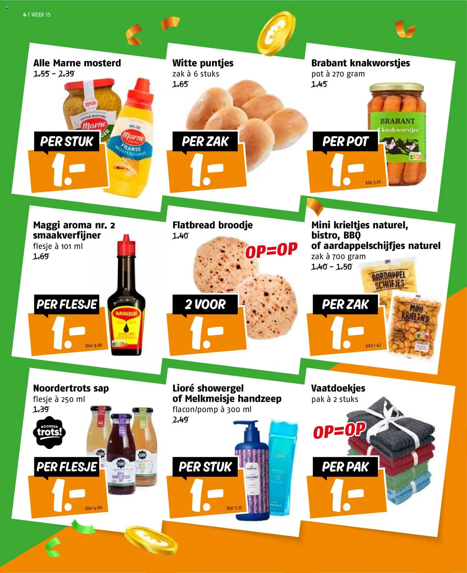 {H1} | Pagina: 4 | Producten: Aardappel, Sap, Krieltjes, Vienetta jégkrém