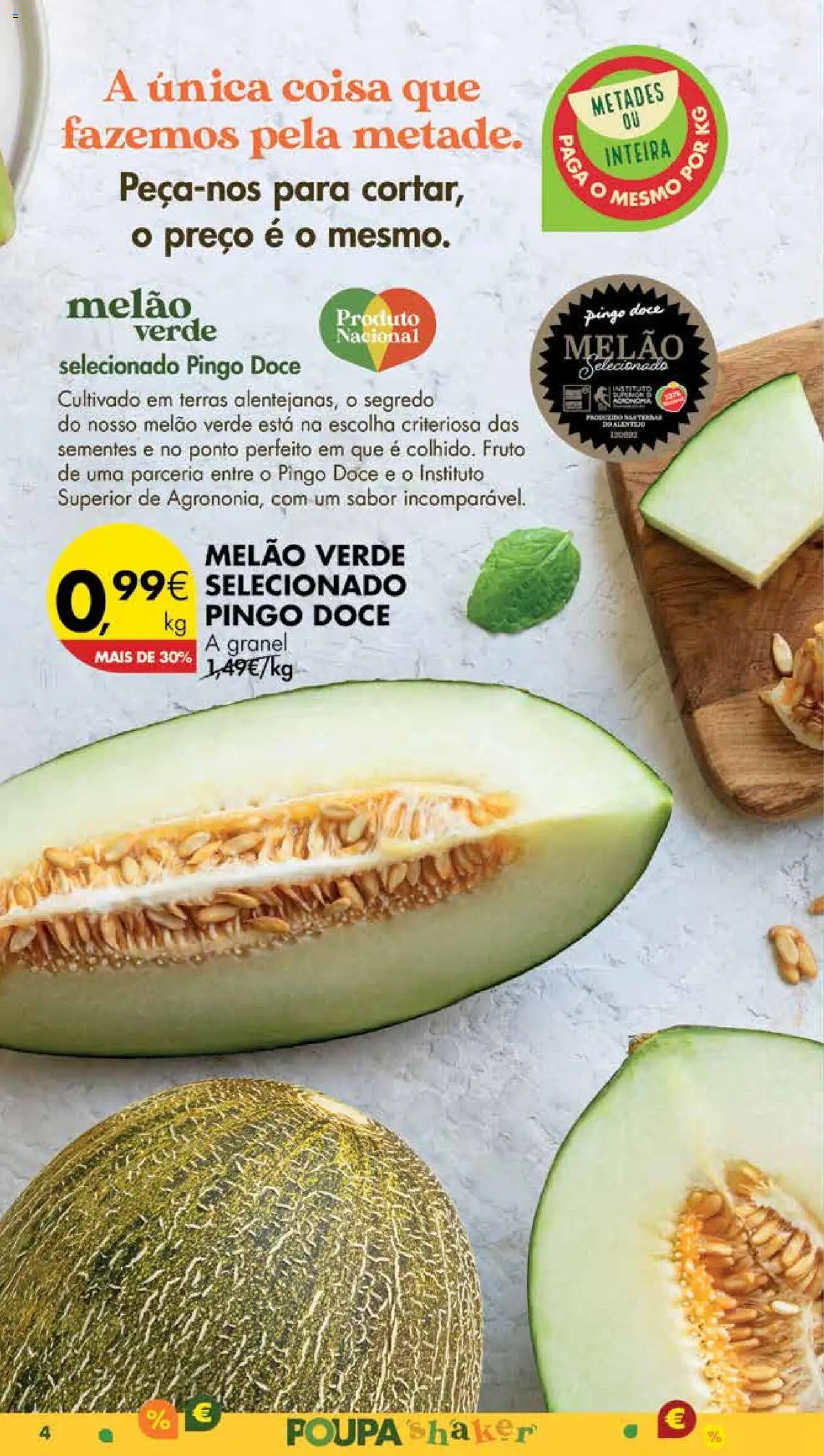 Pingo Doce Poupe Esta Semana Madeira │ válido de 12.08.2025 | Página: 4 | Produtos: Melão