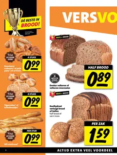 Nettorama - Folder - Voorbeeld van een folder van Nettorama, geldig van 23.02.2026 | Pagina: 6 | Producten: Brood, Roomboter, Stokbrood, Zak
